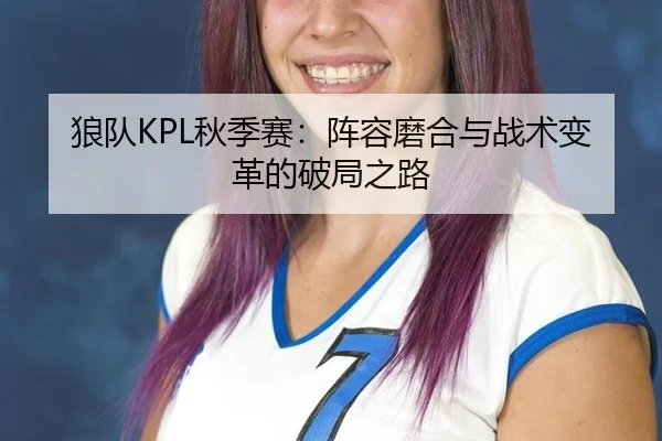 狼队KPL秋季赛：阵容磨合与战术变革的破局之路
